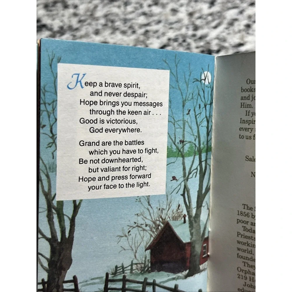 Seeds‎ of Hope Salesian Inspirational Books Hardcover Christian Devotional